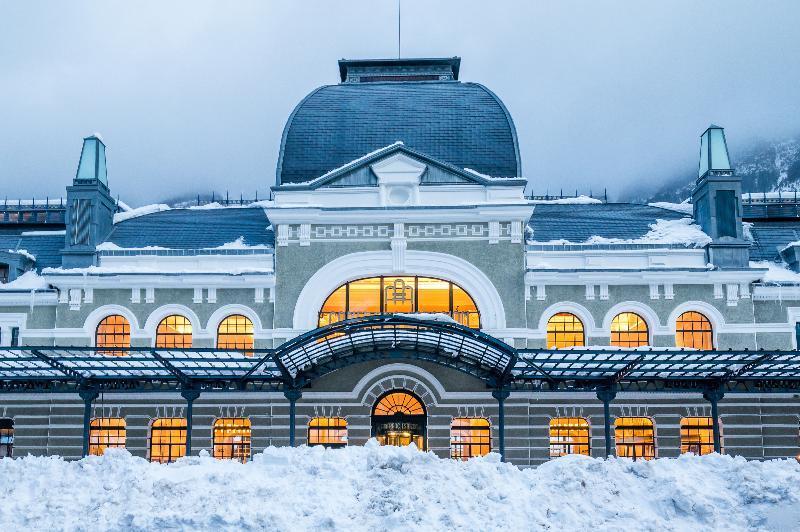 Canfranc Estacion Royal Hideaway Hotel Buitenkant foto