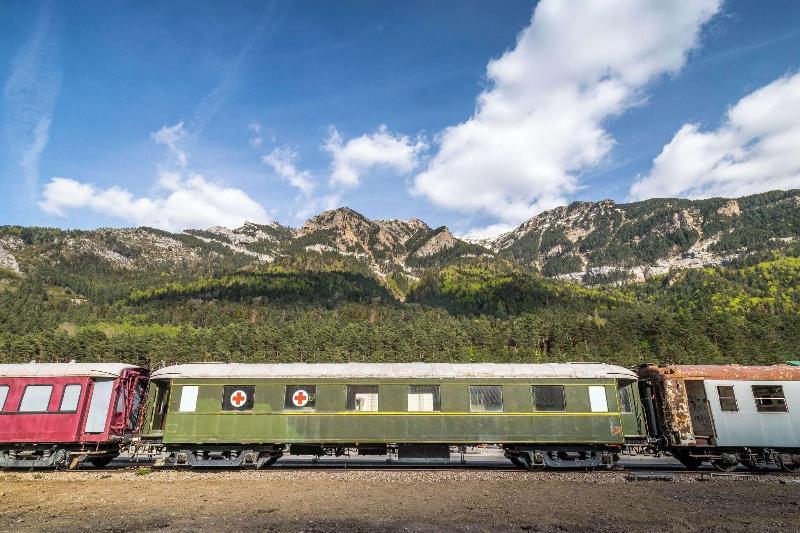 Canfranc Estacion Royal Hideaway Hotel Buitenkant foto